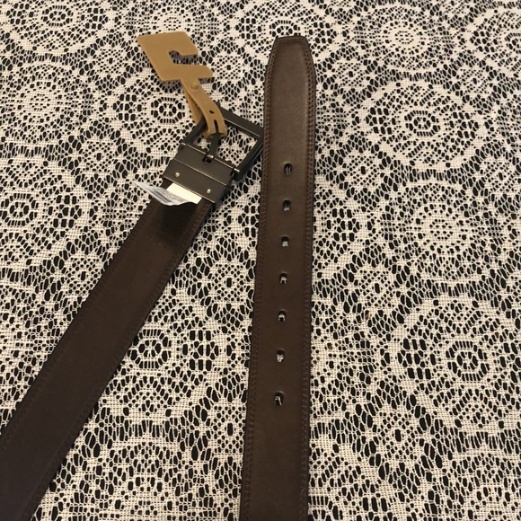 Mens Dockers Leather Dress Belt Reversible Black Tan/Brown XL 42-44 NWT #3 - Picture 4 of 7